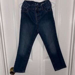 Classic Blue Denim Straight Leg Jeans